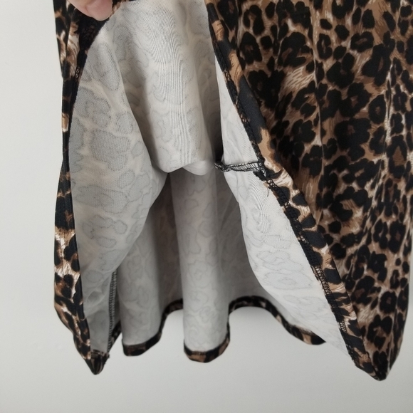 Wet Seal Small‎ Pullon Leopard Print Skirt high waisted - Picture 5 of 7